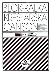 Canson A3 Pauspapier - transparent 90g 297mm x 420mm (200005323)