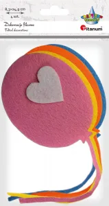 Titanum Craft-Fun Series Filz-Ornamentballons (20CR0312-23)