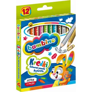 St.Majewski Bambino Buntstifte 12 Farben.