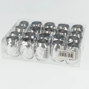 Rosa Konon metallisiertes Silber 20m