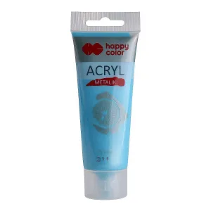 Happy Color Acrylfarbe Tiffanyblau metallic 75ml (HA 7370 0075-311)