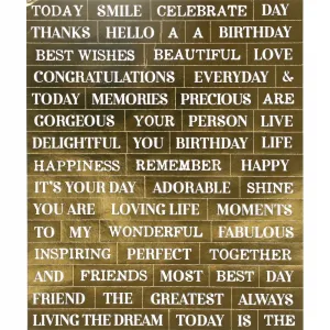 Sticker (Aufkleber) Titanum Craft-Fun Series Satz von 3 Platten (11172-2)