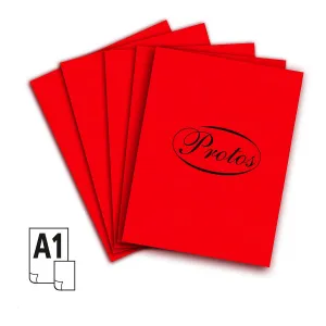 Protos A1 rot 160-180g 20k 610mm x 860mm