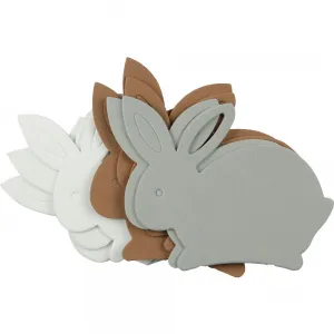 Titanum Craft-Fun Serie Schaumstoff Ornament Hasen 8 Stück (E17)