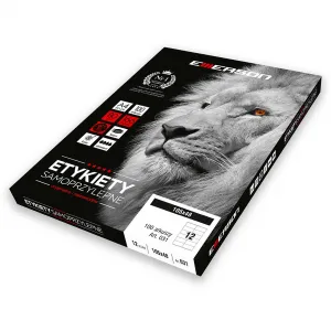 Emerson 105x48 A4 selbstklebendes Etikett - weiß 105mm x 48mm (eta4105x048w)