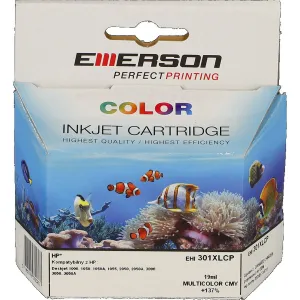 Emerson hp 301xlc alternative Tinte (Patrone) - CMY