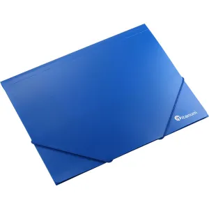 PP-Mappe Titanum mit Gummiband A4 blau (TGG4BL)