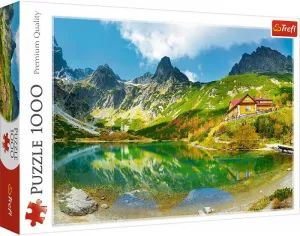 Puzzle Trefl Schronisko nad Zielonym Stawem - Tatry Mountains - Slowakei 1000 Elemente 1000 el. (10606)