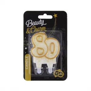 Godan GOLDEN BIRTHDAY CANDLE (PF-SCZK80)