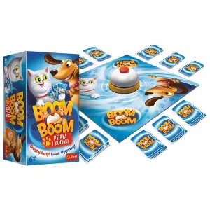Brettspiel Trefl boom boom Hunde und Kätzchen (01909)