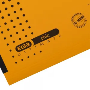 Elba Chic Ultimate Hängemappe mit Stoffseiten A4 gelb 230g