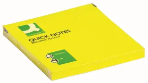Q-Connect Haftnotizen gelb 80k 76mm x 76mm (KF10514)
