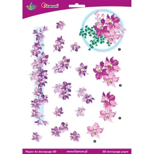 Titanum Craft-Fun Series Decoupage-Zubehör 3D Dekorationspapier (22003)
