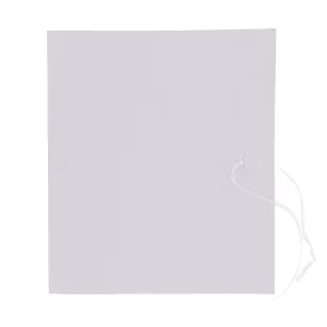Pappmappe gebundener Barbara-Rücken 3cm A4 Farbe: weiß 250g