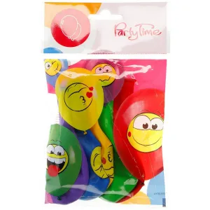 Arpex Gummi-Ballon-Bärte 5 Stück Mix 280mm (K4084)