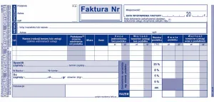 Offsetdruck Michalczyk i Prokop VAT Rechnung voll 1/3 A4,80 Blatt 1/3 A4 80k. (105-8E)