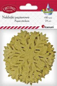 Sticker (Aufkleber) Titanum Craft-Fun Serie maxi Schneeflocken (4712-2)
