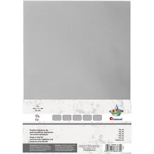 Titanum Craft-Fun Series A4 Filz Farbe: grau 10 Bögen. 210mm x 297mm (077)