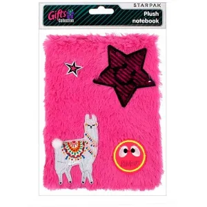 Starpak Plüsch-Lama A5 Tagebuch (433122)