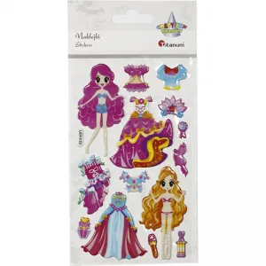 Sticker (Aufkleber) Titanum Craft-Fun Series Puppen und Kostüme (LXE-023)