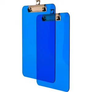 Tetis A5 Klemmbrett (Schreibblock) - blau 229mm x 152mm (BD640-N)
