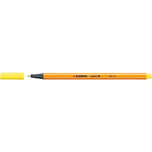 Stabilo POINT Thin Ink Pen, lemon 0.4mm 1 Farbe (88/24)