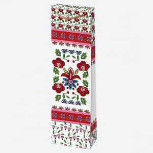 Pol-mak Geschenkbeutel für Flaschen 120mm x 400mm x 90mm (T12)