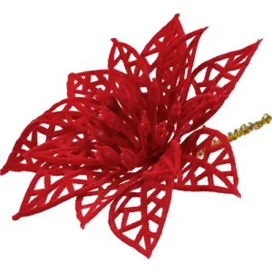 Weihnachtsschmuck Titanum Craft-Fun Series Weihnachtsstern Blume (19YH020)