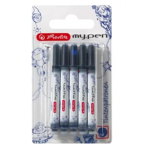 Herlitz My Pen lange Patronen blau (10983443)