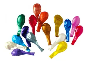 Godan Metallisierter Gummiballon 100 Stück Mix 260mm 10cal