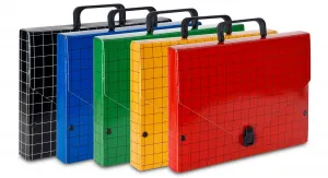 VauPe A4-Breitrücken-Klappmappe Farbe: rot (300/01)