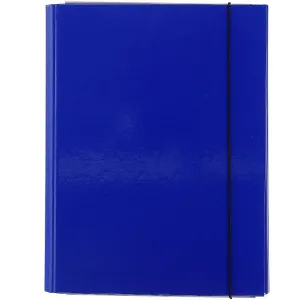 VauPe Breitrückenmappe mit Gummiband A4 blau Farbe: blau (310/03)
