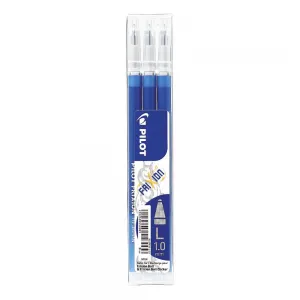 Pilot Frixion Kugelschreibermine, blau 1.0mm (BLSFR10-L-S3-E)