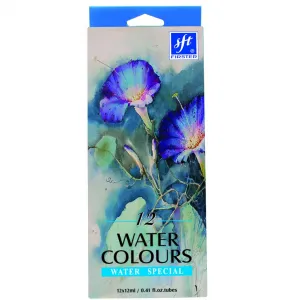 Firster Aquarellfarben in 12ml Tuben 12 Farben. (FWC-121)