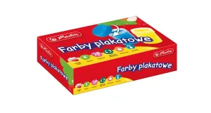 Herlitz Plakatmalfarben Farbe: Mix 20ml 8 Farben. (9560418)