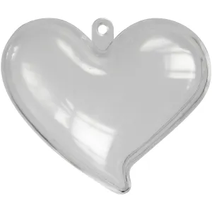 Titanum Craft-Fun Serie Acryl Ornament Herz 65x58mm