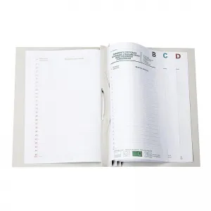 Bigo A4 Personalordner - weiß 300g 310mm x 255mm (0012)