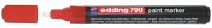 Edding 790 Ölmarker, rot 2,0-3,0mm Rundspitze