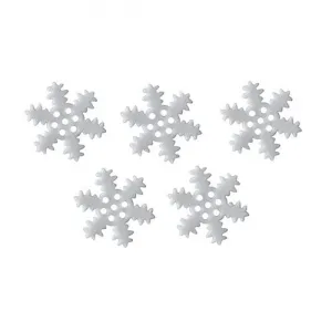 Titanum Craft-Fun Serie Konfetti Schneeflocken 10mm (CR028)