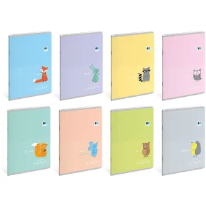 Interdruk Notizbuch B&B KIDS PASTEL A5 16k. 90g Linie (ZE16=B&BP)