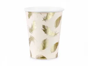 Partydeco Lovely Swan Einwegbecher (1 Pack / 6 Stück) 220ml (KPP22-EU1)
