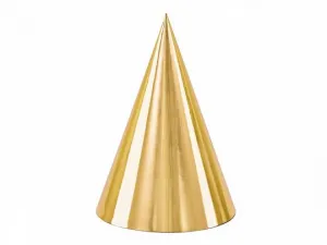 Partykappe Partydeco gold, 16cm - gold (CZAP6-019M)