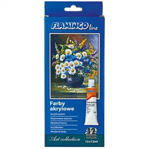 Acrylfarbe Flamingo Line Farbe: mix 12ml