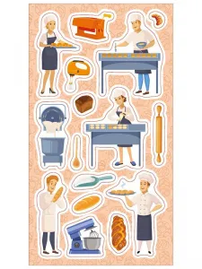 Aufkleber (Aufkleber) Ranok Creative baker