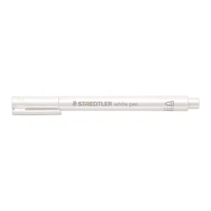 Staedtler Permanentmarker metallic, weiß 1-2mm Rundspitze (8323-0)