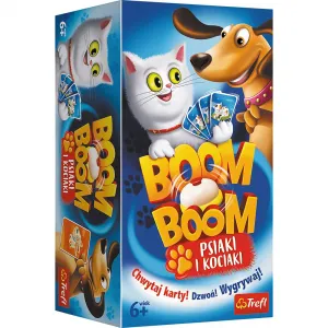 Brettspiel Trefl boom boom Hunde und Kätzchen (01909)