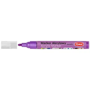 Toms violetter Spezial-Acrylmarker, violette 2,5 mm Rundspitze (TO-402)