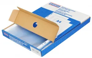 Dokumentenhüllen Donau Kristall A4 Farbe: transparent Typ U 45 mic. (1765100PL-00B)
