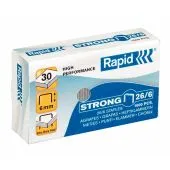 Rapid Strong 26/6 Heftklammern 26/6 1000 Stück (24861400)