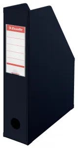 Esselte A4 vertikale Dokumentenbox - schwarz 72mm x 318mm x 242mm (56007)